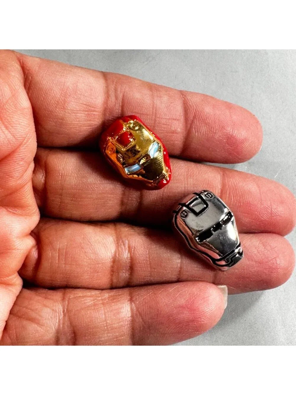 Iron Man Marvel Lapel Pin Avengers Super Hero Mask Badge Brooch Accessories Pin